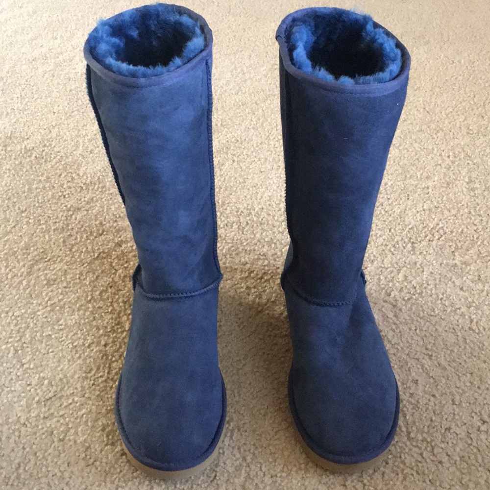 Brand new navy Ugg tall boots